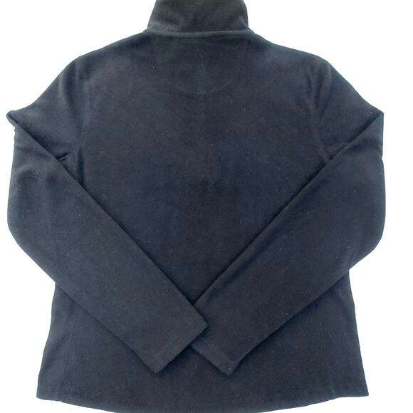 GAP Factory black quarter-zip fleece pullover - Picture 2 of 7